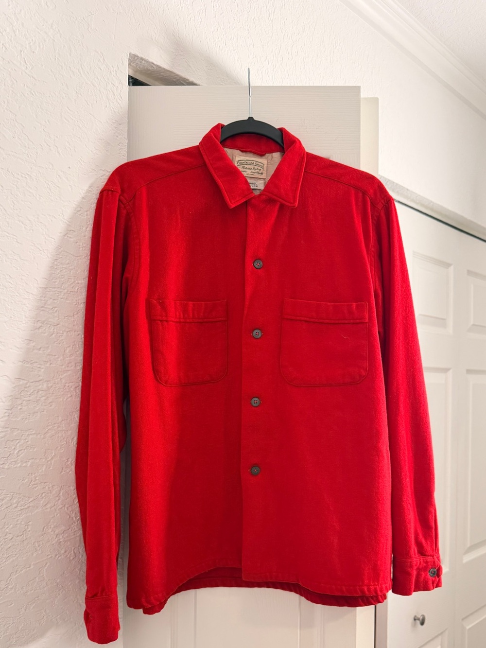 Country & Casual Wool Button Down Shirt